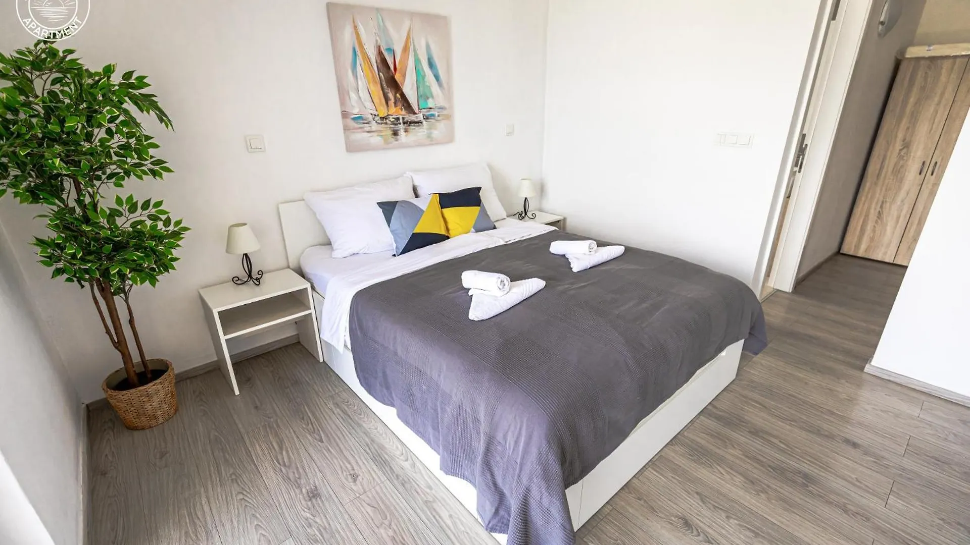 Modern Two Bedroom Apartment With Amazing Sea View And Pool بوفليانا