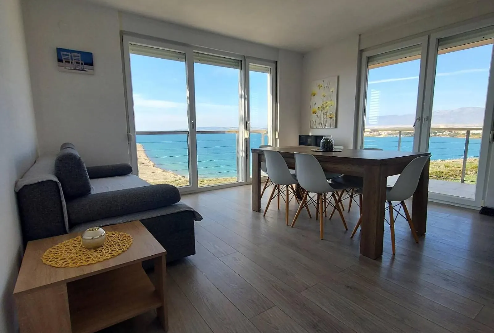 Modern Two Bedroom Apartment With Amazing Sea View And Pool Povljana Croatia