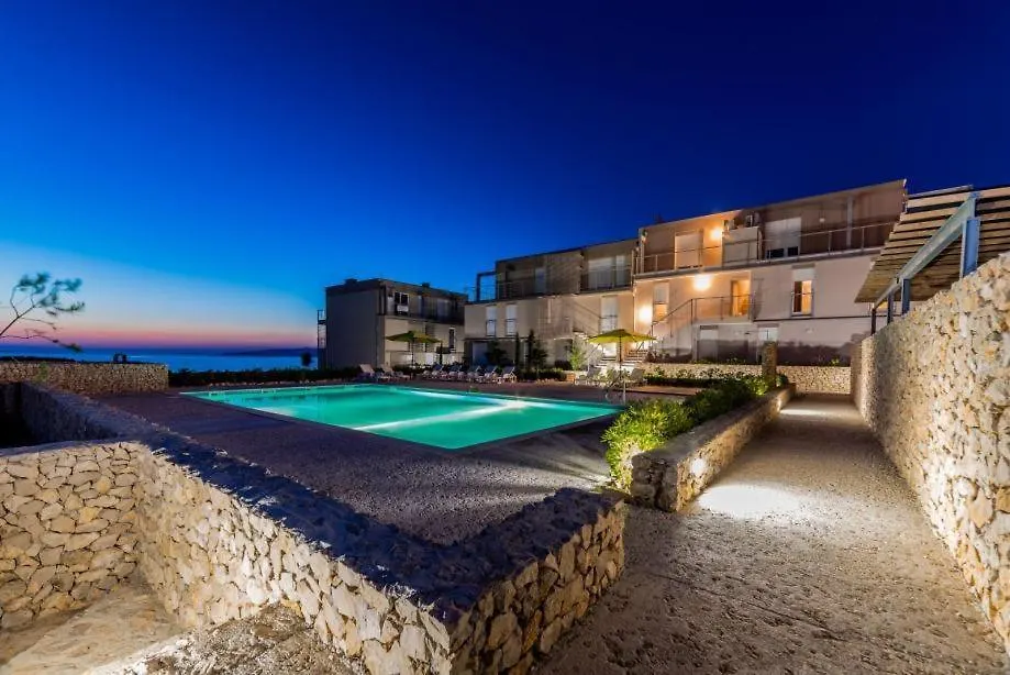 Modern Two Bedroom Apartment With Amazing Sea View And Pool Povljana